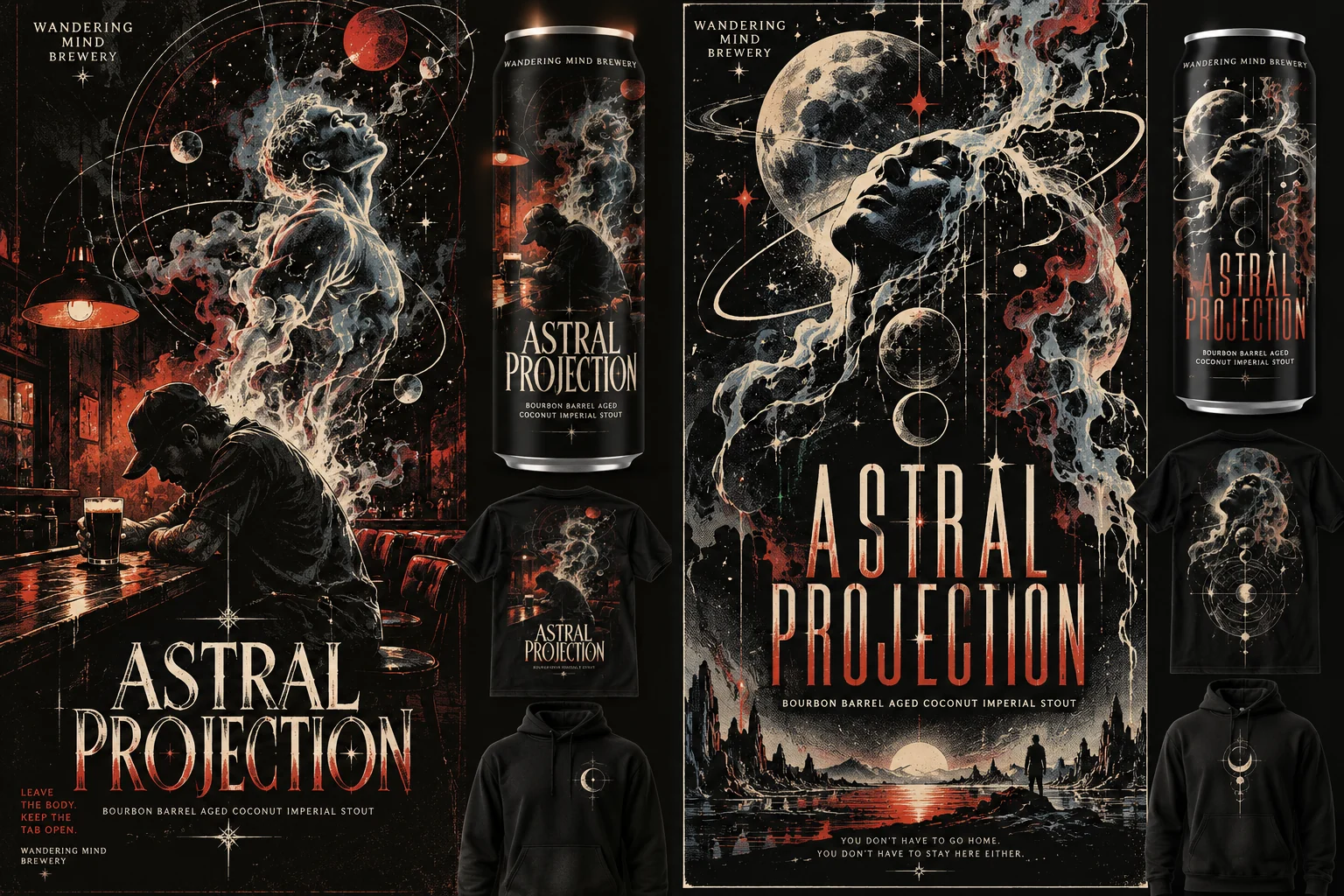 Two earlier directions for the Astral Projection concept
