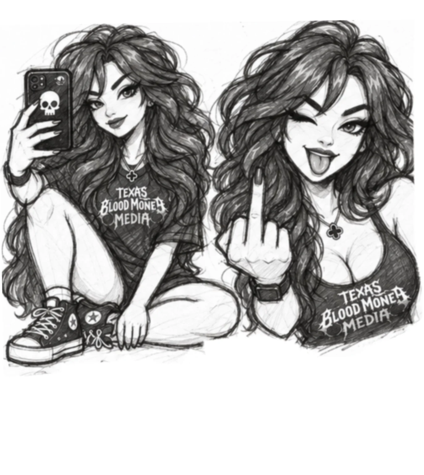 Texas Blood Money Media character sketches
