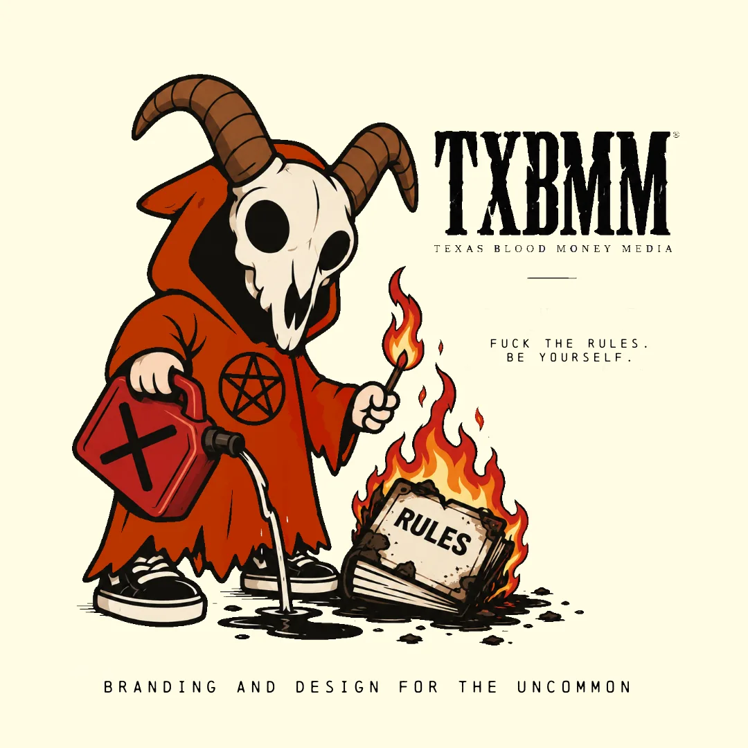 Texas Blood Money Media illustrated concept